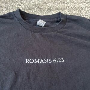 Uni-sex Christian Roman 6:23 Saved Tee Shirt